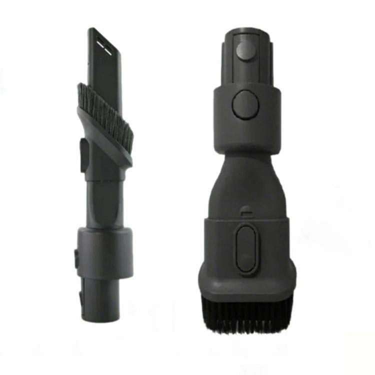2-Piece Vacuum Attachment Kit – Long Crevice Tool & Dusting Brush for Dreame R10 / R20 / T30 / V11 / V8 / H30 - PartsWorld Appliance LLC
