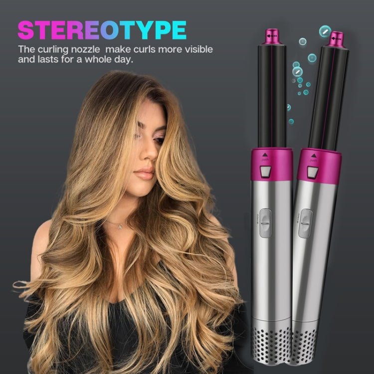 5 In 1 Hot Air Comb Automatic Curling Iron Square Model Hair Styling Comb Curling And Straightening. - PartsWorld Appliance LLC