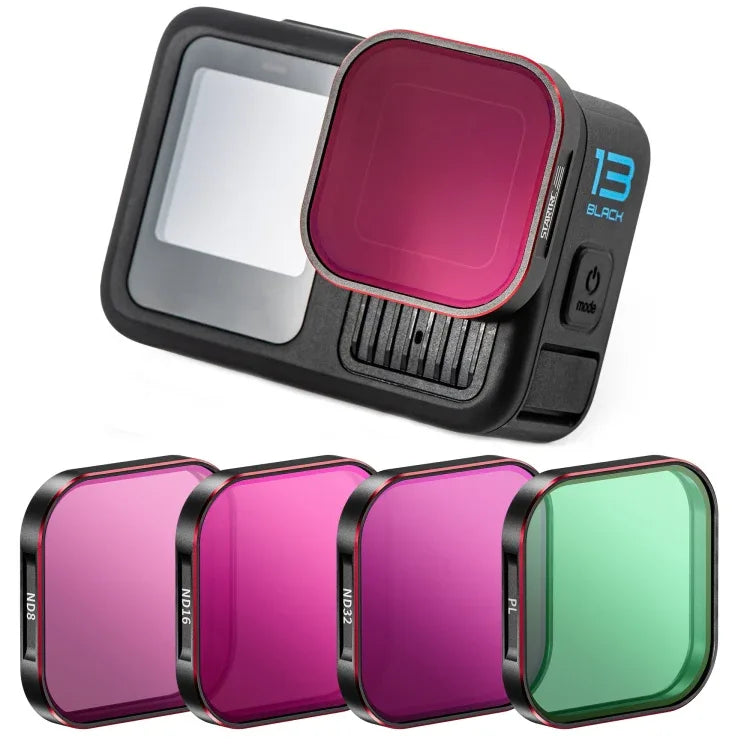 For GoPro HERO13 Black Release 4 in 1 ND8 ND16 ND32 CPL Lens Filter product image