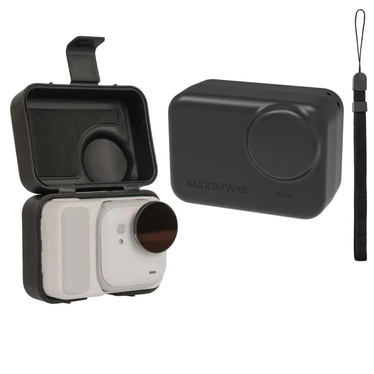 Portable Protective Case for Insta360 GO Ultra – Shockproof Storage Box with Lanyard product image