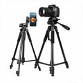 3520 Alloy Tripod Stand with Pan-Tilt Head & Phone Clamp – Universal Camera & Selfie Mount product image