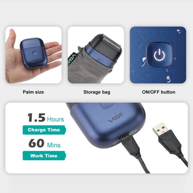 USB Mini Portable Reciprocating Electric Shaver