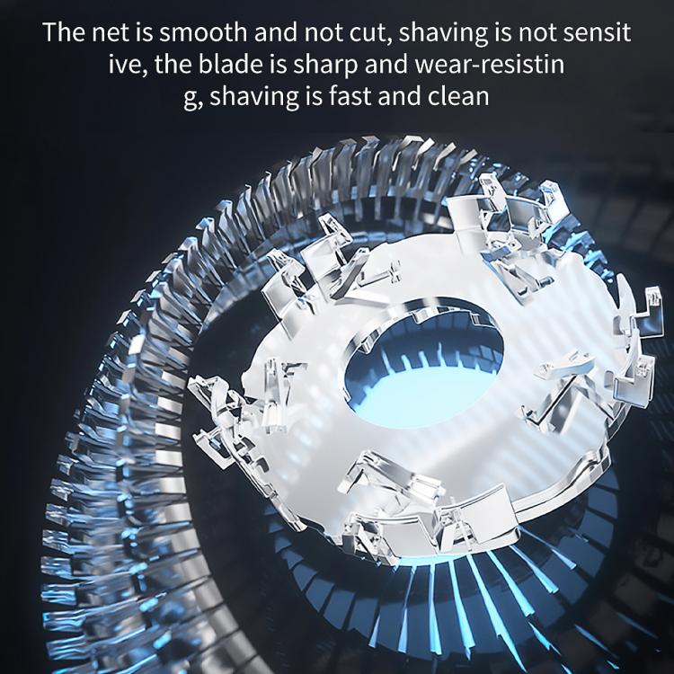 Rotating Three-blade IPX7 Men Electric Shaver
