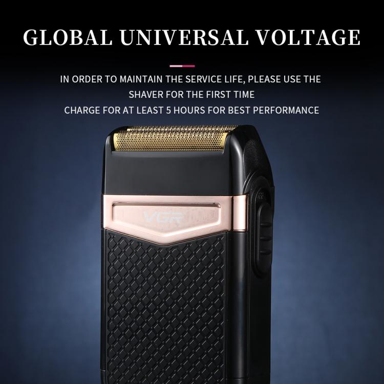 Reciprocating Rotary 2 Cutter Head IPX4 Electric Shaver.