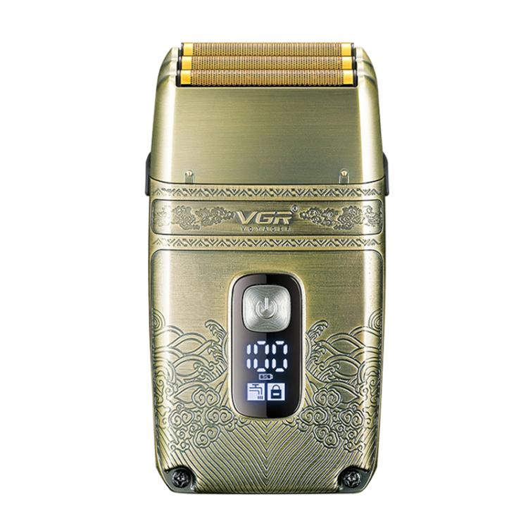 VGR V-335 Retro Digital Display IPX6 Electric Shaver, V-335