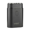Rotating 2 Cuttter Head Portable Electric Shaver, V-341 product image