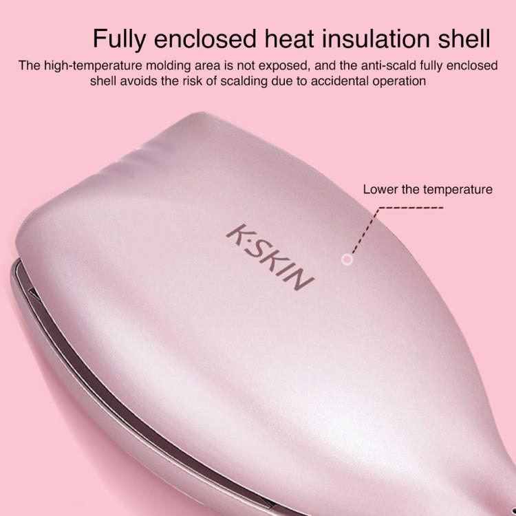 Negative Ion Electric Hair Curler Iron Hair Styling Tool - S-shaped arc groove, double-sided clamping, different