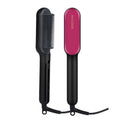 PTC Heating Hair Straightening Curler Comb Iron - One comb for two purposes, more