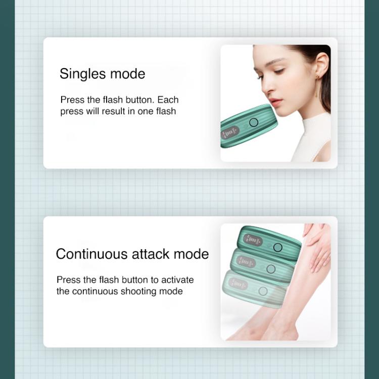 FY-B501 Laser Hair Removal Device Home Electric IPL Intense Pulse Hair Remover - It uses a repetition frequency of