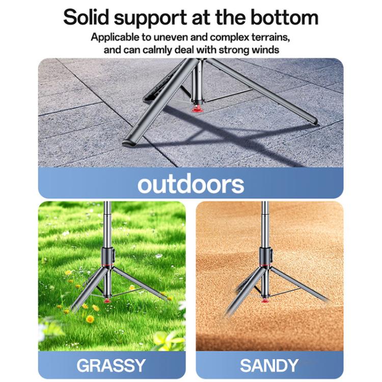 Auto-Open Selfie Stick Tripod – Bluetooth 5.2, Magnetic Remote, Foldable - Yesido SF30