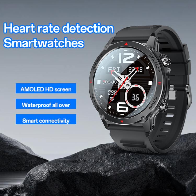 1.43 inch AMOLED Screen Smart Watch Support BT Call / Heart Rate.