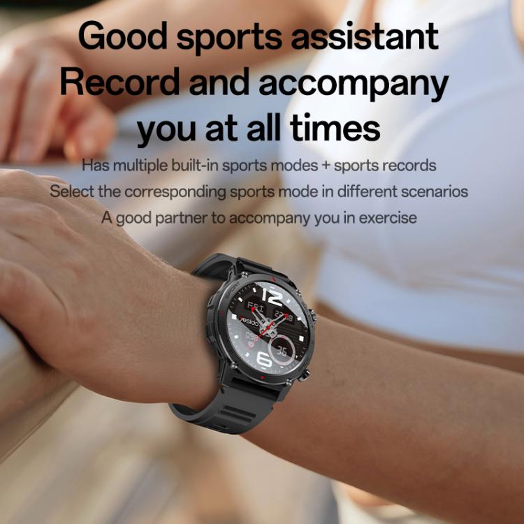 1.43 inch AMOLED Screen Smart Watch Support BT Call / Heart Rate.