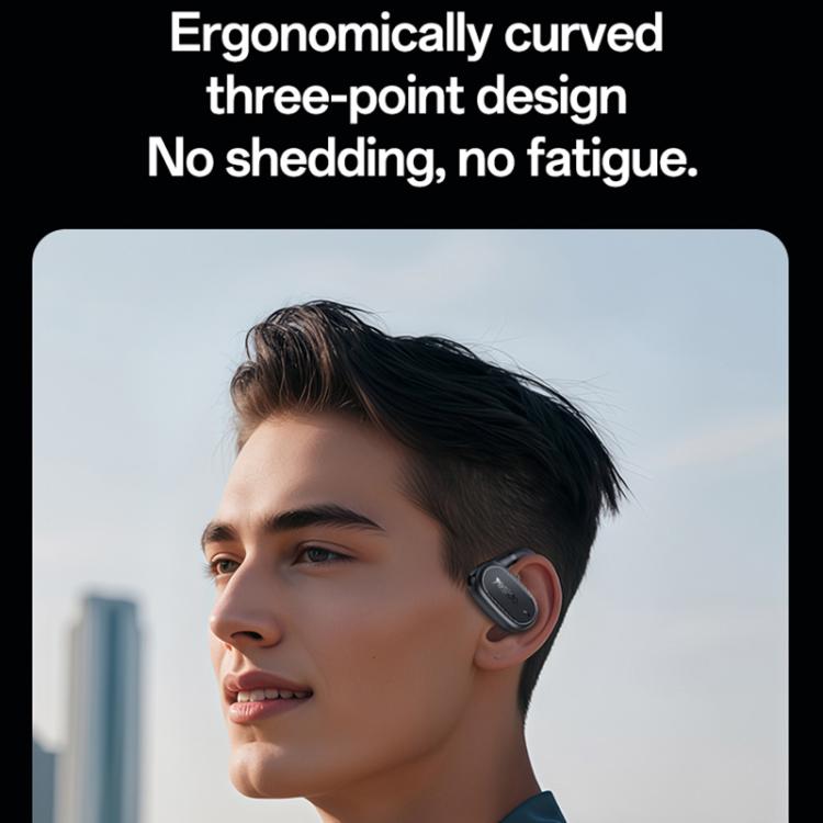 Open-Ear OWS Bluetooth 5.3 Earphones – 16.2mm Driver, IPX5, 600mAh Case - Yesido YSP25