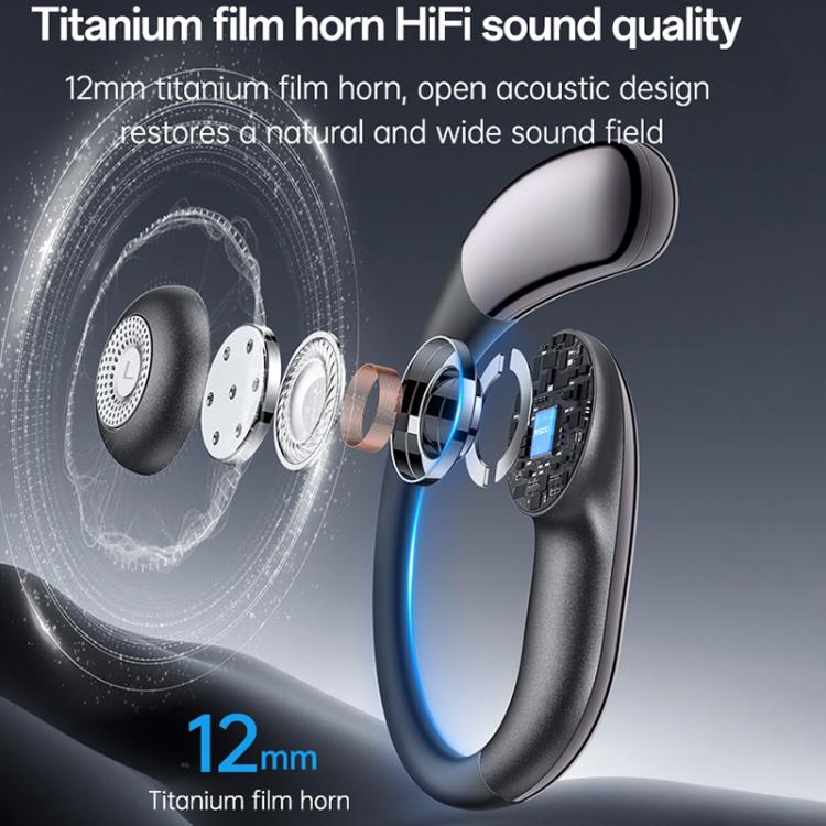 Open-Ear OWS Bluetooth 5.4 Earphones – ENC Noise Cancellation, Hi-Fi Titanium Driver - Yesido YSP28