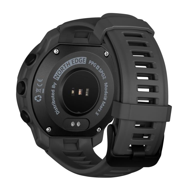NORTH EDGE MARS 5 Outdoor Smart Sports Watch – Heart Rate, Blood Oxygen, 50M Waterproof