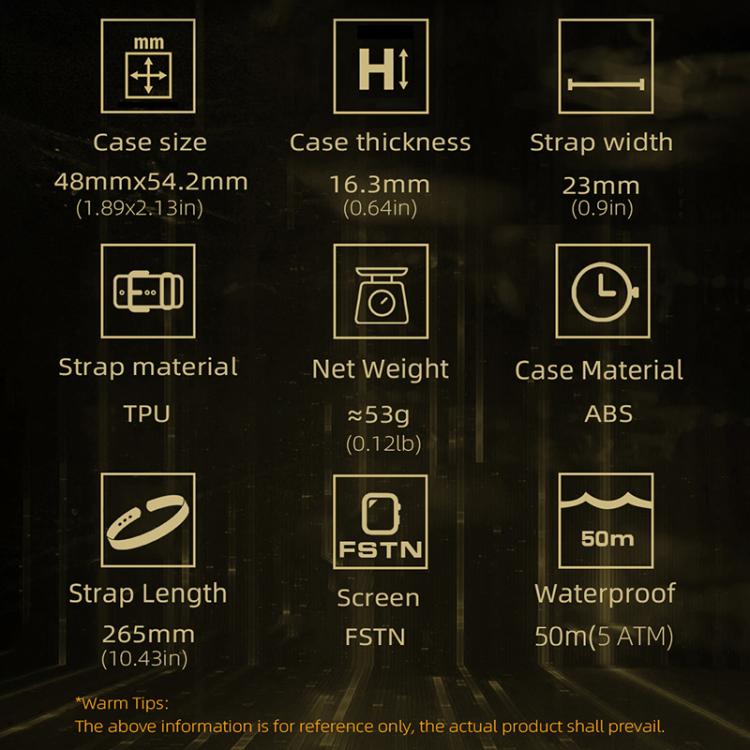 NORTH EDGE MARS 5 Outdoor Smart Sports Watch – Heart Rate, Blood Oxygen, 50M Waterproof