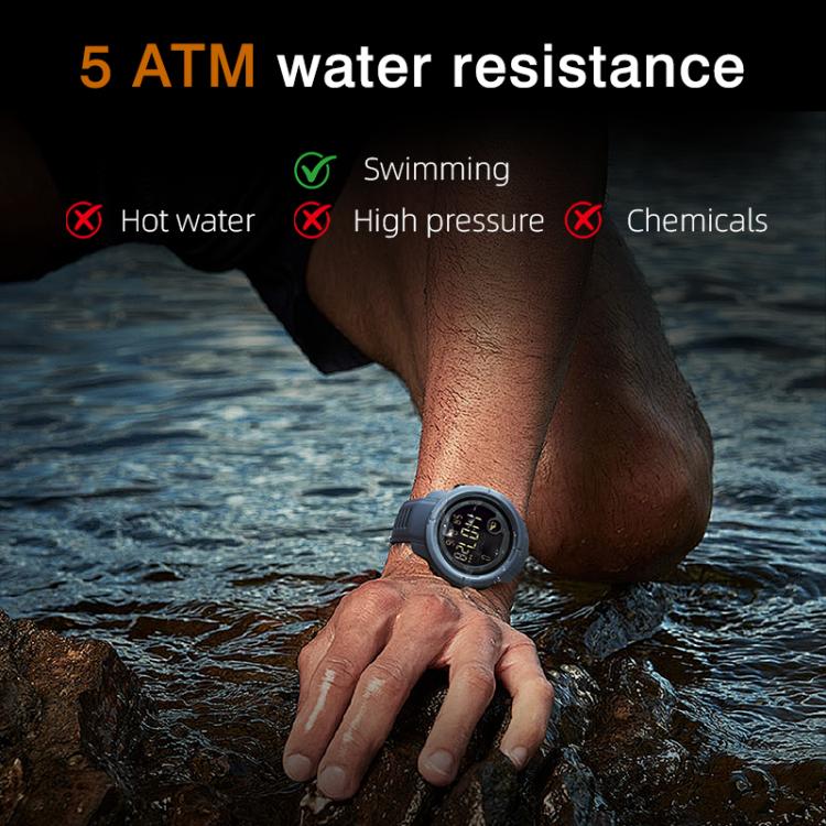 NORTH EDGE MARS 5 Outdoor Smart Sports Watch – Heart Rate, Blood Oxygen, 50M Waterproof