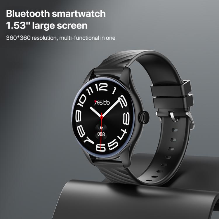Smart Watch – 1.53" HD Display, Bluetooth Calling, Heart Rate, Dual Straps - Yesido IO43