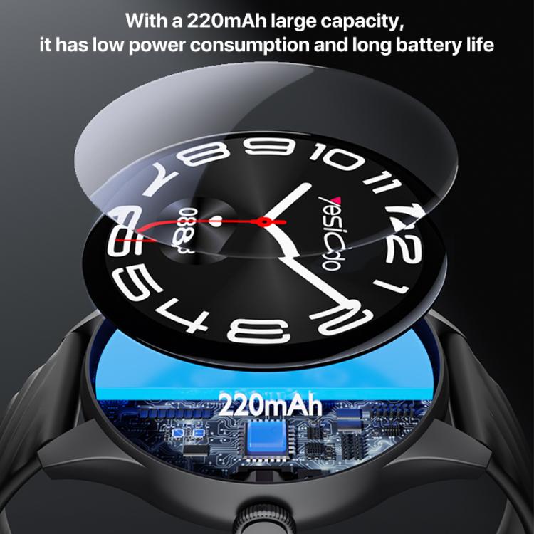 Smart Watch – 1.53" HD Display, Bluetooth Calling, Heart Rate, Dual Straps - Yesido IO43