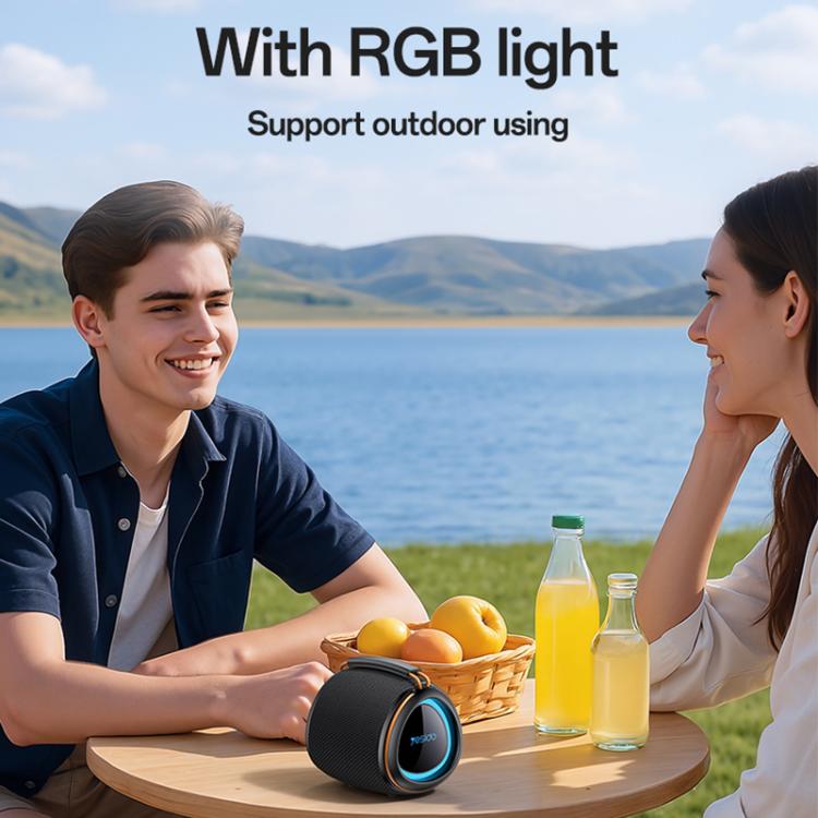Mini Bluetooth Speaker – 8W, RGB Lighting, BT 5.3, Yesido YSW40