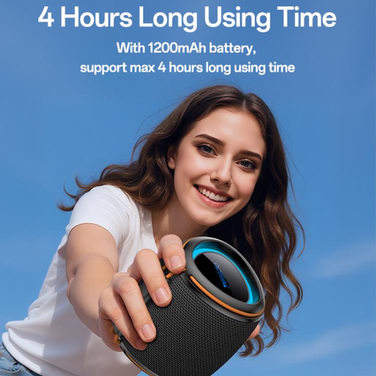 Mini Bluetooth Speaker – 8W, RGB Lighting, BT 5.3, Yesido YSW40
