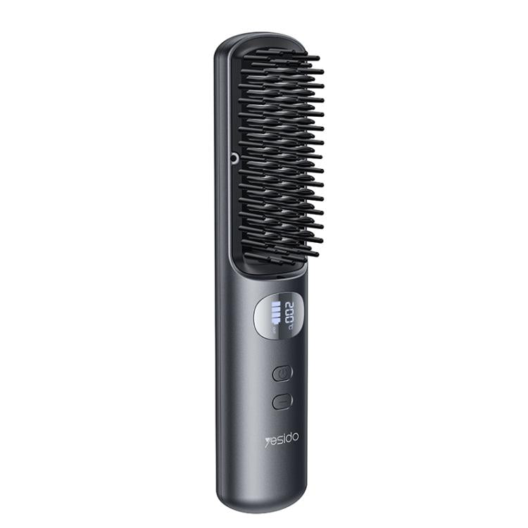 Smart Temperature Levels Cordless Hair Straightener - Simple and elegant design, digital temperature