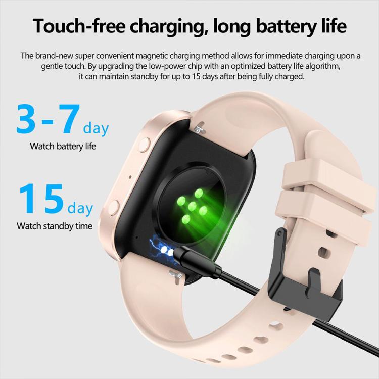 1.88 inch HD TFT Screen Smart Watch, Support Health Monitoring.