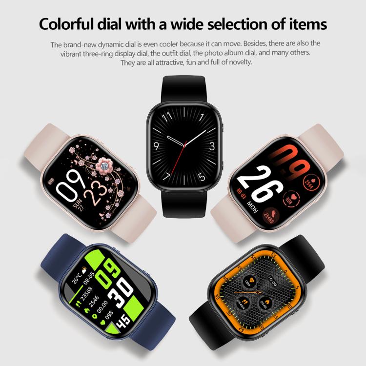 1.88 inch HD TFT Screen Smart Watch, Support Health Monitoring.