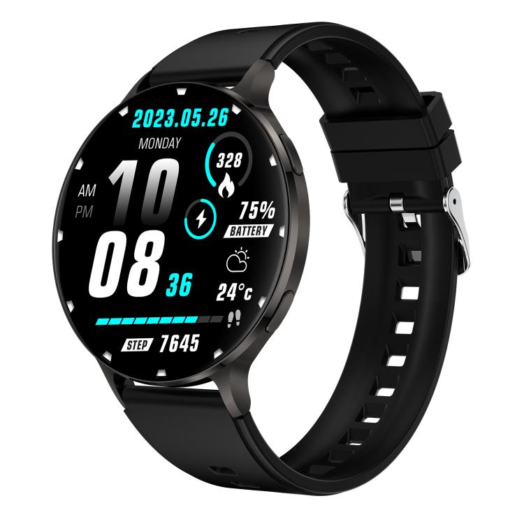1.75" AMOLED Round Screen, Bluetooth Calling, 150 Sports Modes, IP68, QS07 Smart Watch