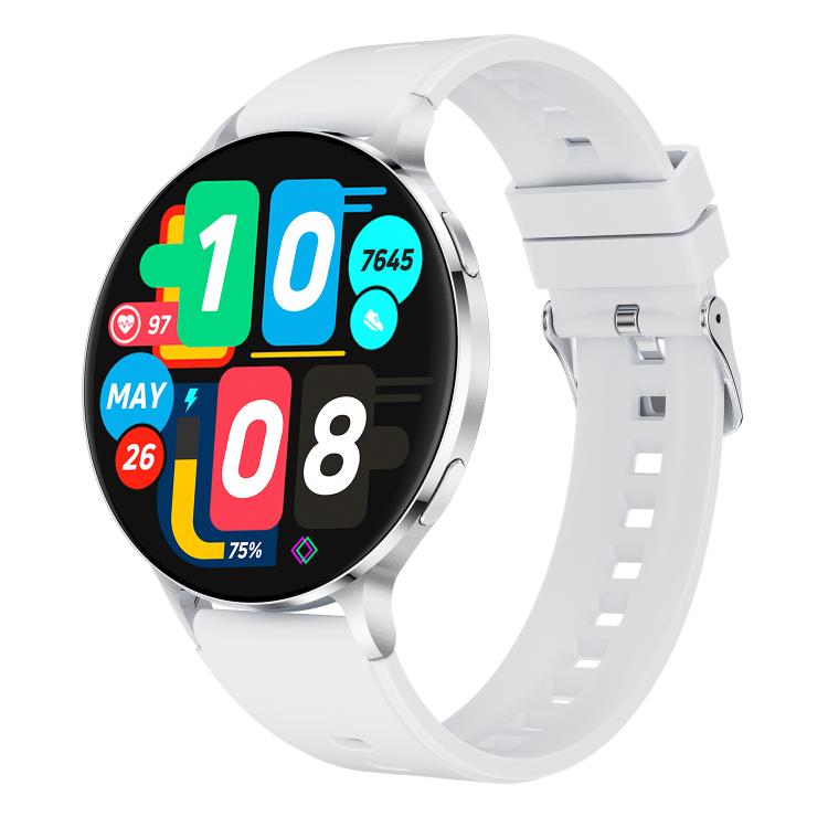 1.75" AMOLED Round Screen, Bluetooth Calling, 150 Sports Modes, IP68, QS07 Smart Watch