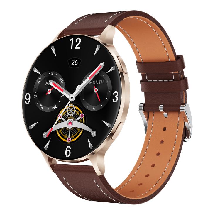 1.75" AMOLED Round Screen, Bluetooth Calling, 150 Sports Modes, IP68, QS07 Smart Watch