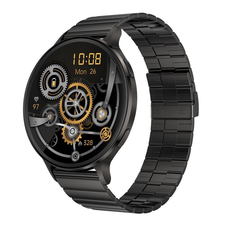 1.75" AMOLED Round Screen, Bluetooth Calling, 150 Sports Modes, IP68, QS07 Smart Watch