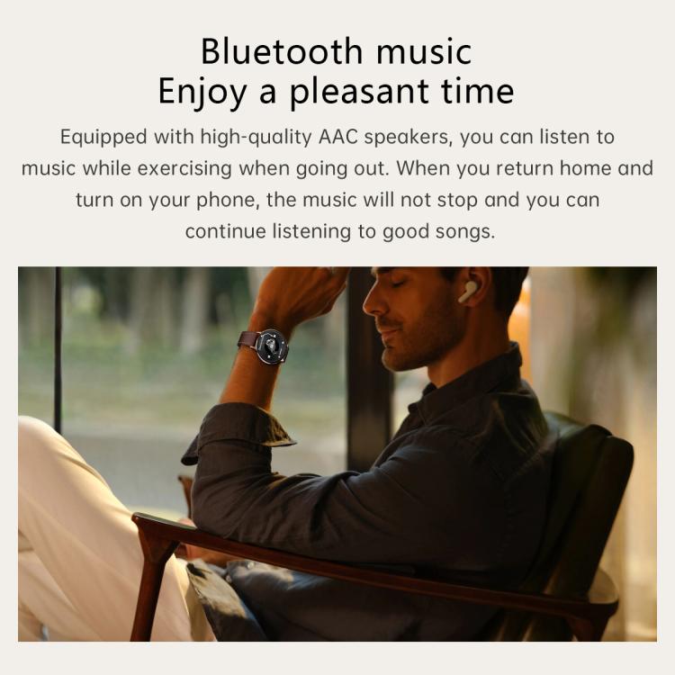 1.75" AMOLED Round Screen, Bluetooth Calling, 150 Sports Modes, IP68, QS07 Smart Watch