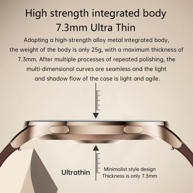 1.75" AMOLED Round Screen, Bluetooth Calling, 150 Sports Modes, IP68, QS07 Smart Watch