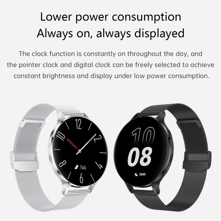 1.75" AMOLED Round Screen, Bluetooth Calling, 150 Sports Modes, IP68, QS07 Smart Watch