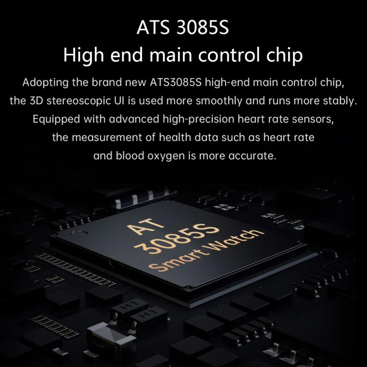 1.75" AMOLED Round Screen, Bluetooth Calling, 150 Sports Modes, IP68, QS07 Smart Watch