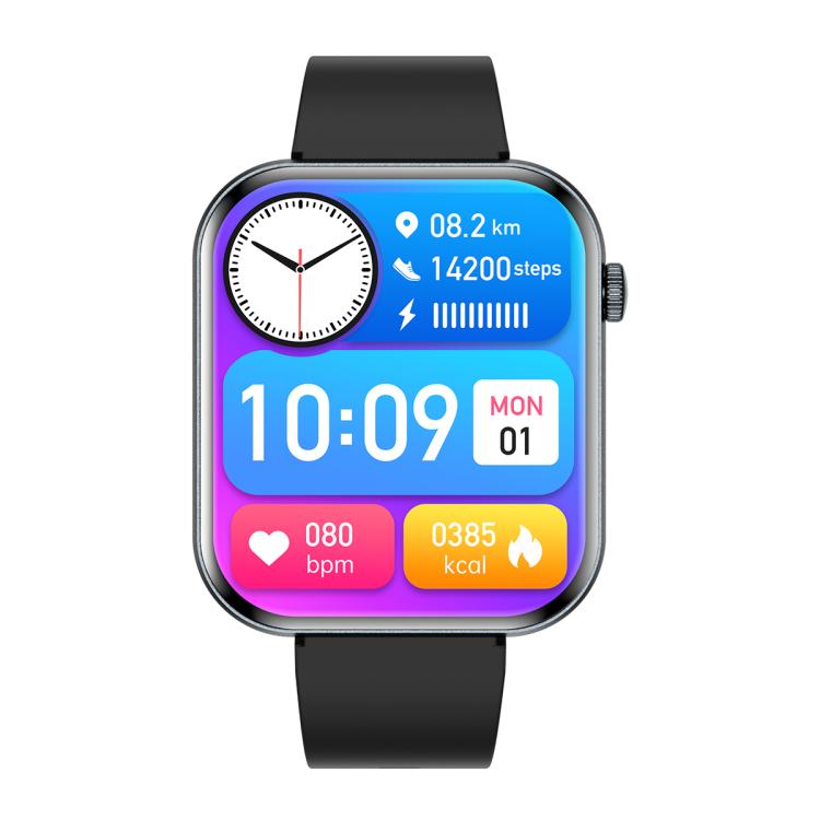 1.85 inch AMOLED Screen Ultra-Thin Smart Watch, Support Health Monitoring.