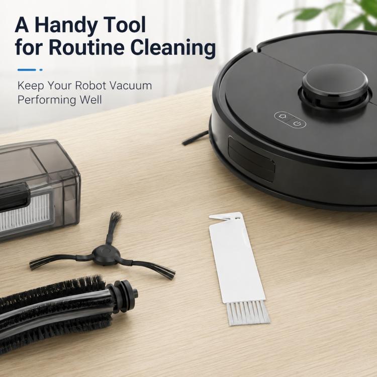 Robot Vacuum Cleaner Cleaning Tool Kit – Set for Dyson and Universal Models – Blue Brush | PartsWorld