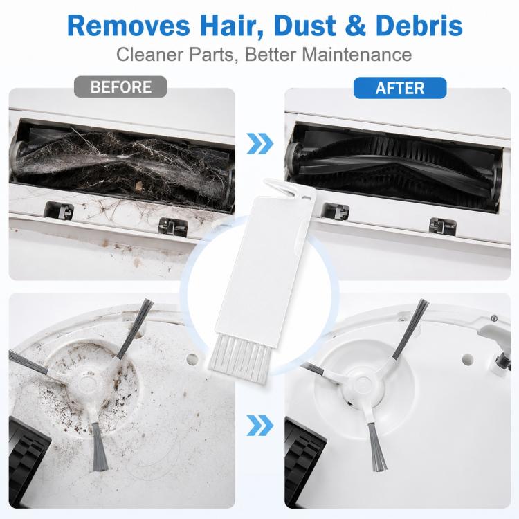 Robot Vacuum Cleaner Cleaning Tool Kit – Set for Dyson and Universal Models | PartsWorld
