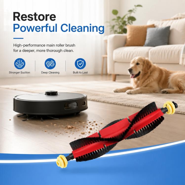 Robot Vacuum Replacement Accessories for Roborock S50 / T4 / T6 / T7 & Xiaomi Mijia 1S – Full Length Mop Pad | PartsWorld