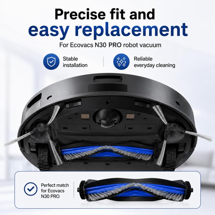 Replacement Parts for Ecovacs DEEBOT N30 Pro OMNI – Main Brush, Side Brush, Filter, Mop Pad, Dust Bag & More | PartsWorld
