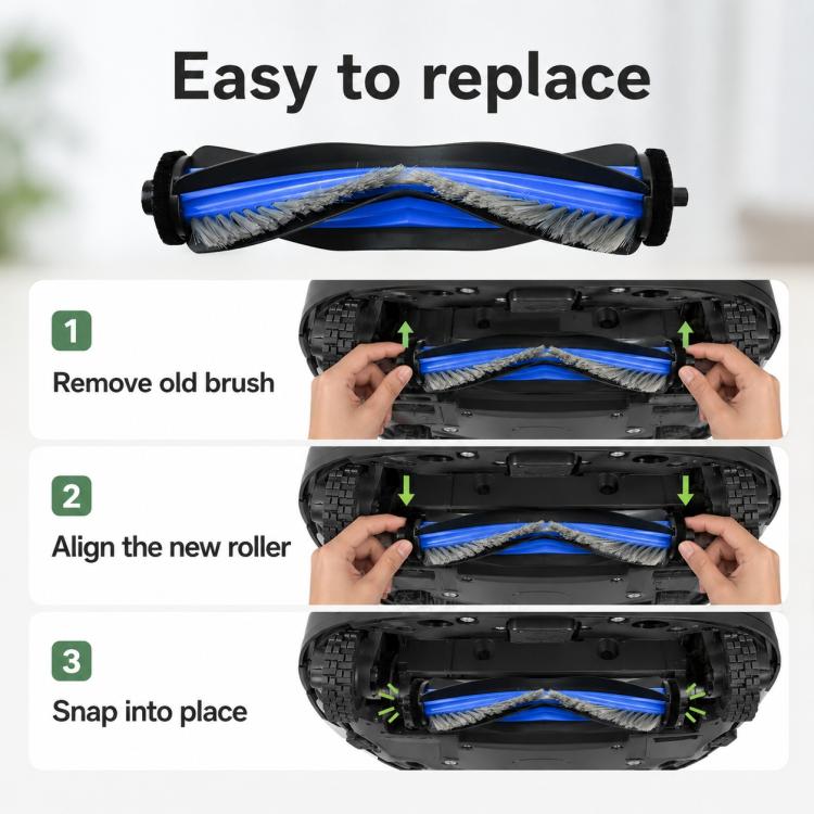 Replacement Parts for Ecovacs DEEBOT N50 & N50S – Main Brush, Side Brush, Filter, Mop Pad, Dust Bag & More – Side Brush | PartsWorld
