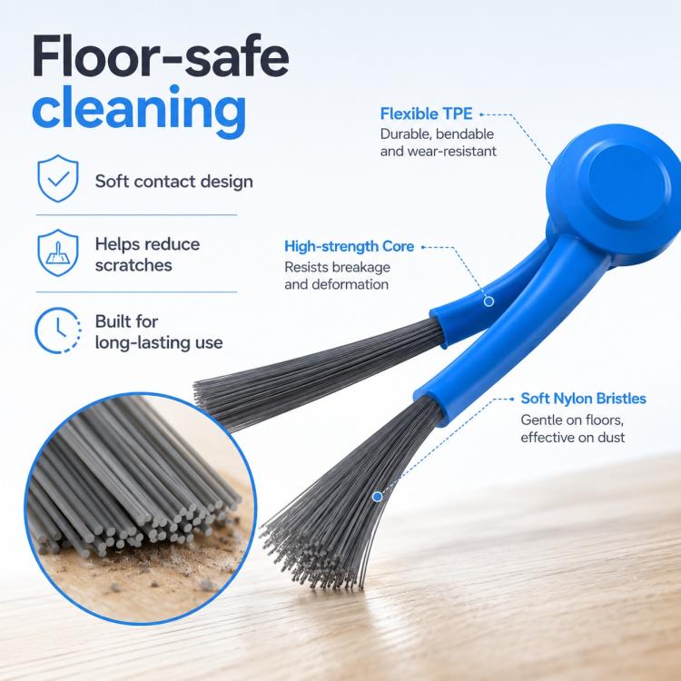 Replacement Accessories for Ecovacs DEEBOT T80 / X8 Pro OMNI Robot Vacuum Cleaner, Side Brush, Roller Mop, Striped Roller Mop, Blue Striped Roller Mop, Activated Carbon Filter, Filter | PartsWorld