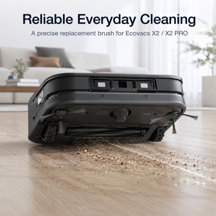 Replacement Accessories for Ecovacs DEEBOT X2 / X2 Pro Robot Vacuum Cleaner, Rubber Roller Brush, Activated Carbon Filter, White Main Brush Cover, Black Main Brush Cover, White Main Rubber Brush Cover, Black Main Rubber Brush Cover, Black Mop Pad Holde... – White Mop Pad Holder | PartsWorld