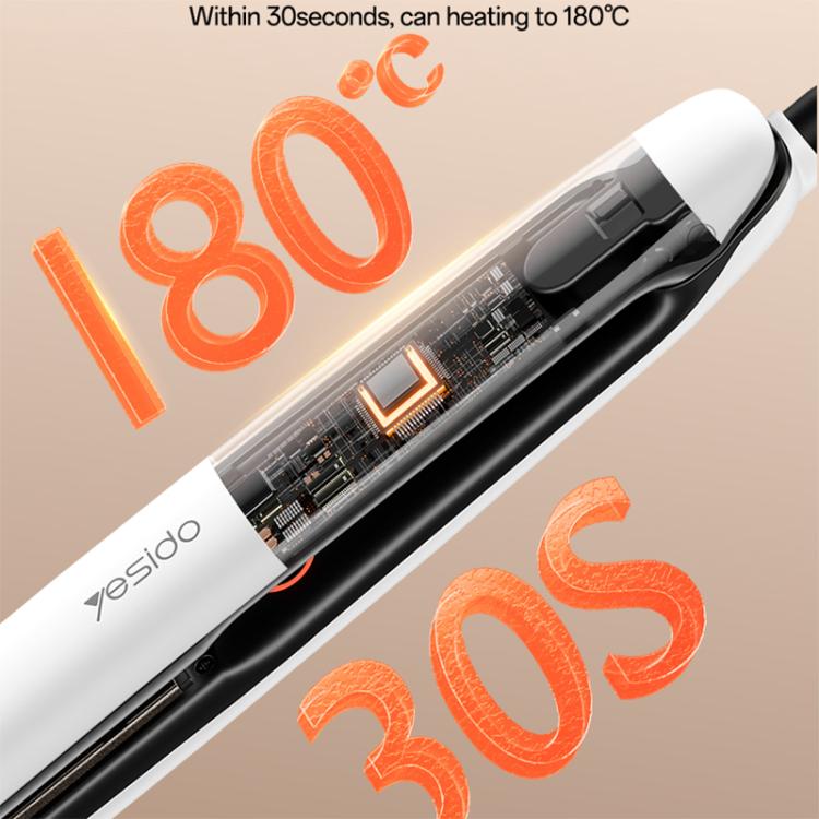 Negative Ion 3-Temperature Settings Fast Heating Ceramic Plates Hair Straightener - Rapid Heating Technology: Reaches 180...