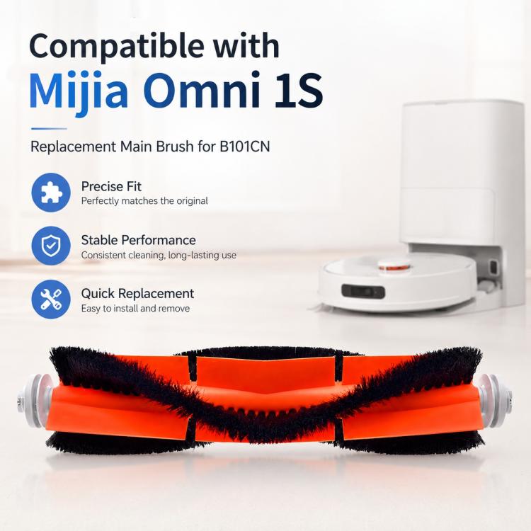 For Xiaomi Mijia Omni Robot Vacuum Mop B101CN / 1S / 2 / 2S Replacement Parts, Main Brush, Dual White Side Brush, Dual Black Side Brush, Dual Filter, Thick Striped Mop Pad, Grey Striped Mop Pad, Grey Fine Mop Pad, White Fine Mop Pad, Blue Striped Mop P... – Dual Filter | PartsWorld
