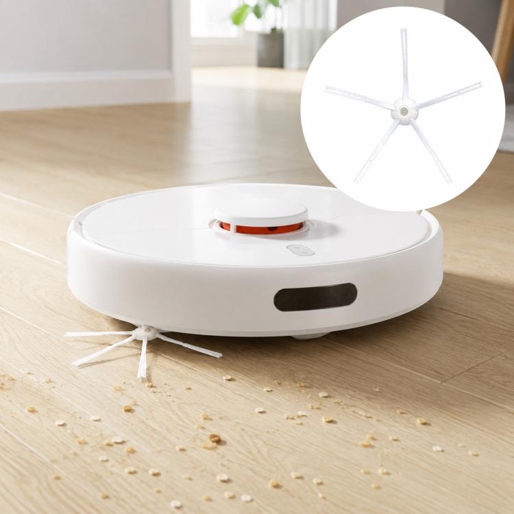 For Xiaomi Mijia Robot Vacuum Mop 2 Pro MJST1S Replacement Parts, Detachable Main Brush, Dual White Side Brush, Dual Black Side Brush, White Five Arm Side Brush, Black Five Arm Side Brush, Mop Pad | PartsWorld