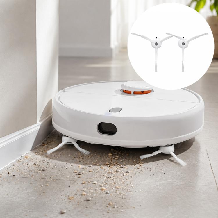 For Xiaomi Mijia Robot Vacuum Mop 2 MJST1S Replacement Parts, Detachable Main Brush, Dual White Side Brush, Dual Black Side Brush, Dual Filter, Filter-Free Dust Box, Mop Pad | PartsWorld
