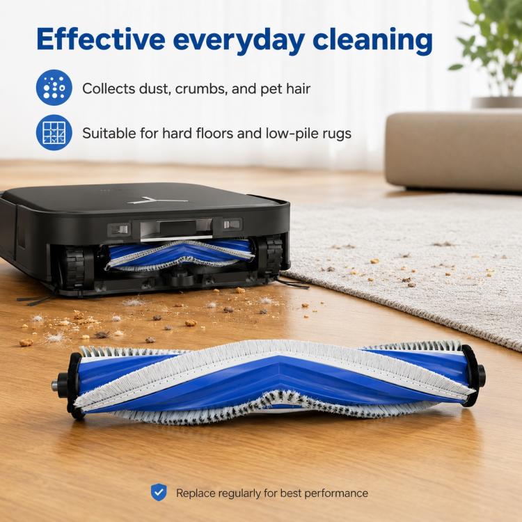 For Ecovacs DEEBOT X2S Replacement Parts, Main Brush, Side Brush, Mop Pad, Edge Mop Pad, Dust Bag, Filter | PartsWorld
