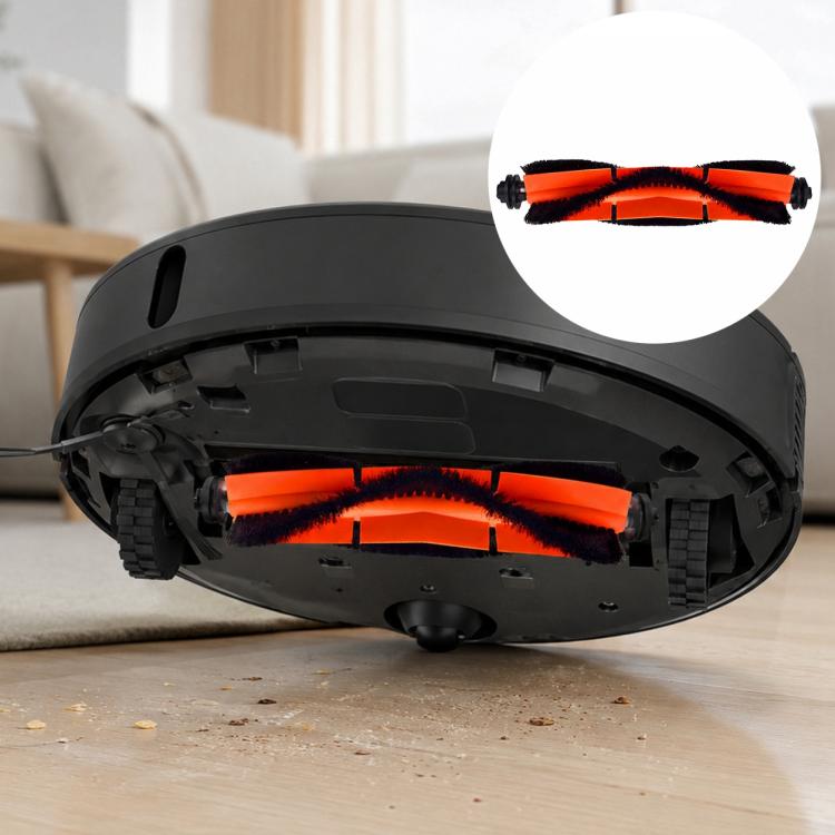 For Xiaomi Robot Vacuum X10 Plus / X20 Plus / S20 / S20 Plus / S10 / S10 Plus / S10 Pro Replacement Parts, Grey Orange Main Brush, Black Orange Main Brush, Rubber Roller Brush, Main Rubber Brush Cover, Main Brush Cover, Grey Side Brush, White Side Brus... – Grey Orange Main Brush | PartsWorld